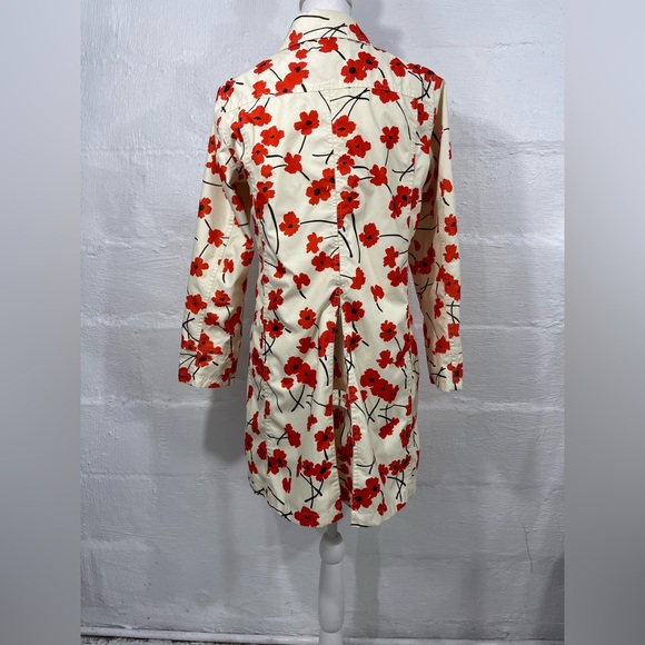 LANDS' END FLORAL POPPY RAIN COAT - Picture 12 of 16